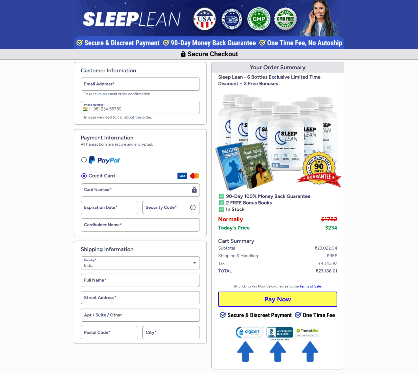 sleep-lean-check-out-page